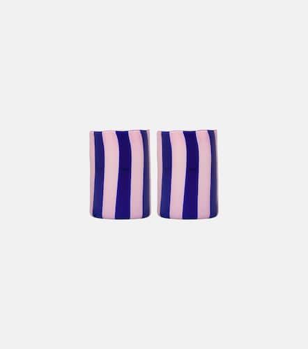 Set de 2 vasos Dolcevita Stripe - Aquazzura Casa - Modalova