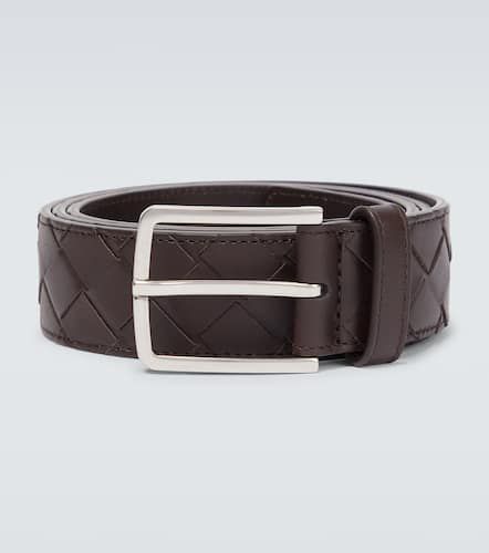 Intreccio leather belt - Bottega Veneta - Modalova