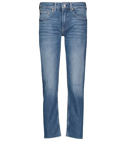 Girlfriend mid-rise cropped jeans - AG Jeans - Modalova