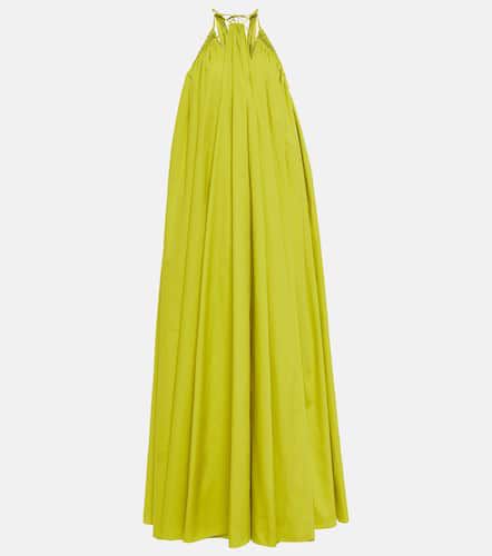 Halterneck cotton gown - Oscar de la Renta - Modalova