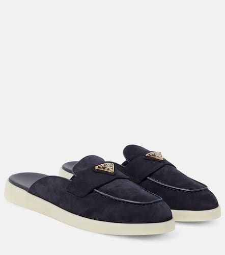 Prada Saint Tropez suede slippers - Prada - Modalova