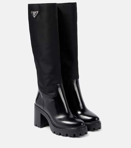 Prada Re-Nylon knee-high boots - Prada - Modalova