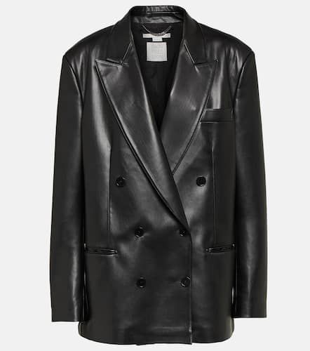 Blazer cruzado de piel sintética - Stella McCartney - Modalova