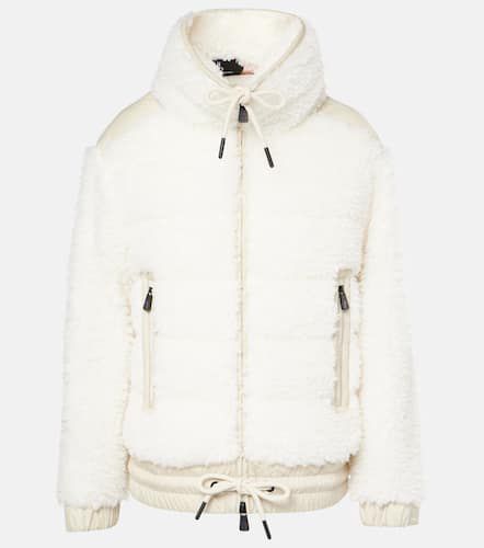 Daunenjacke aus Faux Shearling - Moncler Grenoble - Modalova