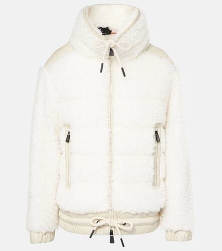 Daunenjacke aus Faux Shearling - Moncler Grenoble - Modalova