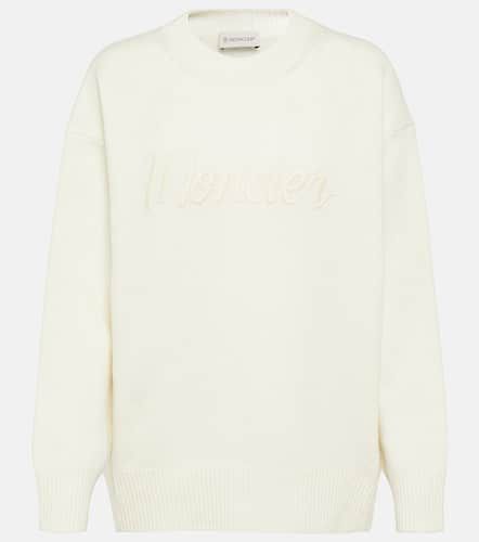 Moncler Pullover in lana e cashmere - Moncler - Modalova