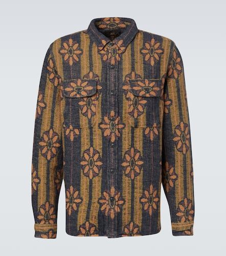 Floral striped cotton jacquard shirt - RRL - Modalova