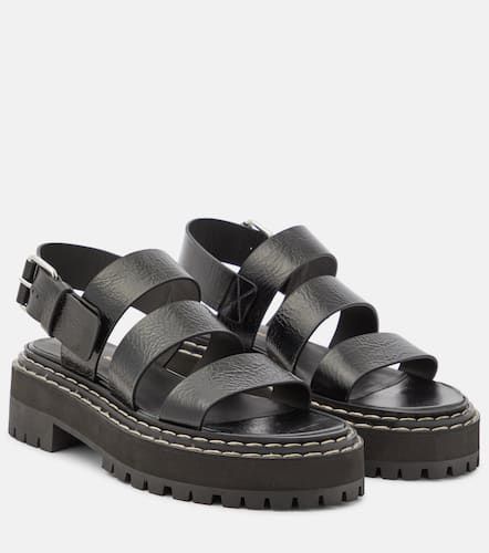 Sandalen Lug aus Leder - Proenza Schouler - Modalova