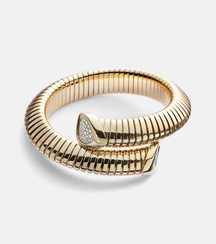 Trisola 18kt cuff bracelet with diamonds - Marina B - Modalova