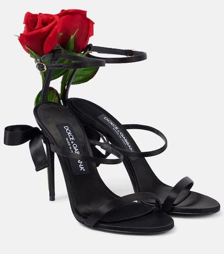 Dolce&Gabbana Sandalen aus Satin - Dolce&Gabbana - Modalova