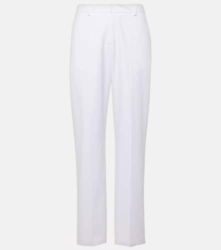 Low-rise cotton slim pants - Valentino - Modalova