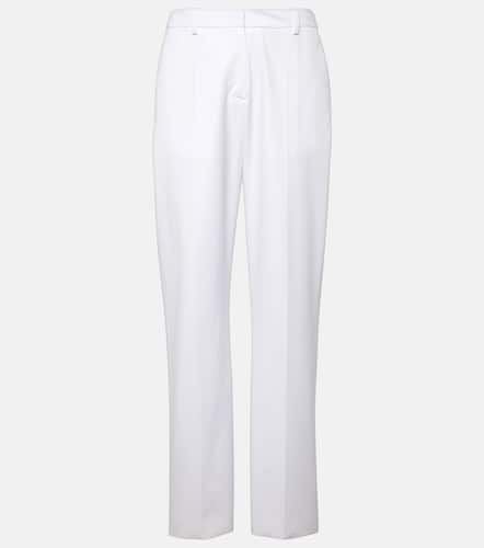 Low-rise cotton slim pants - Valentino - Modalova