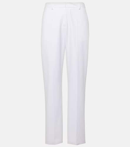 Pantalones slim de algodón de tiro bajo - Valentino - Modalova