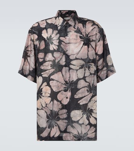 Camisa de seda floral - Dries Van Noten - Modalova