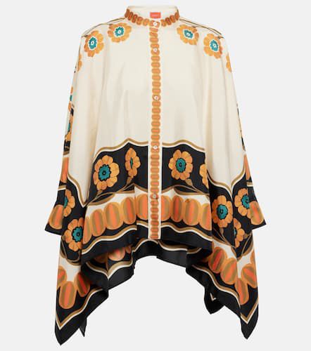 Bedruckte Bluse aus Seiden-Twill - La DoubleJ - Modalova
