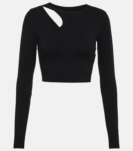 Top cropped Warm Up in jersey - Wolford - Modalova