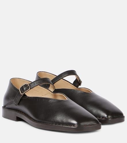 Ballerina leather Mary Jane flats - Lemaire - Modalova