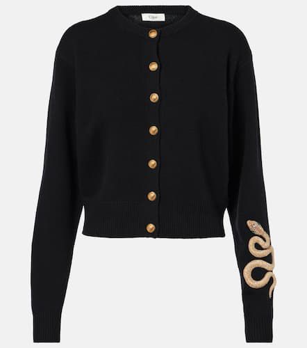 Chloé Cardigan in lana e cashmere - Chloe - Modalova