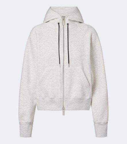 Sudadera con capucha de jersey de algodón - Sacai - Modalova