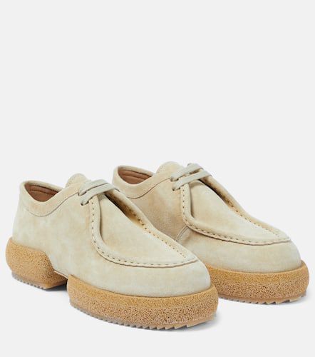 Lace-up suede loafers - Dries Van Noten - Modalova