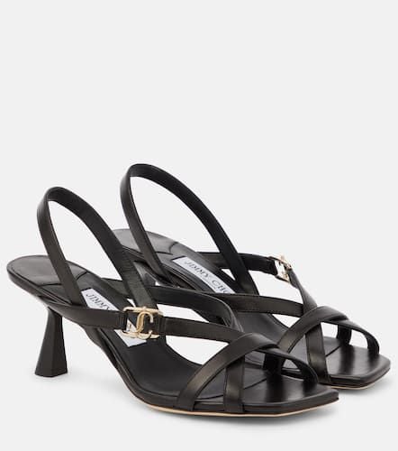 Jimmy Choo Jess 65 leather sandals - Jimmy Choo - Modalova