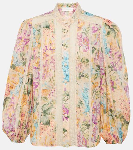 Blusa Halliday de algodón floral - Zimmermann - Modalova