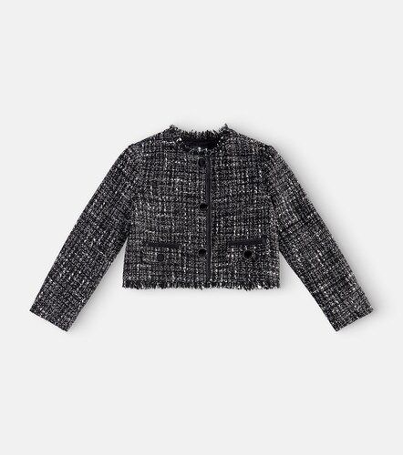 Monnalisa Boucle jacket - Monnalisa - Modalova