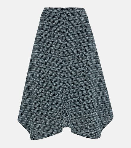 Falda midi asimétrica de tweed - Bottega Veneta - Modalova
