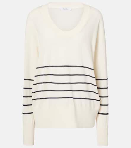 Pullover Levante in cotone e seta a righe - Max Mara - Modalova