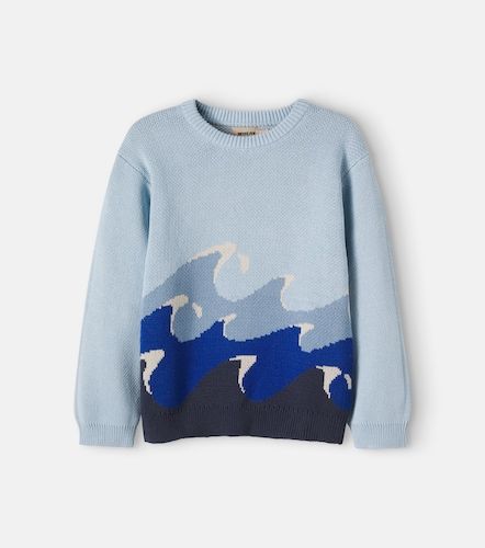 Wheat Pullover Knud in jacquard - Wheat - Modalova