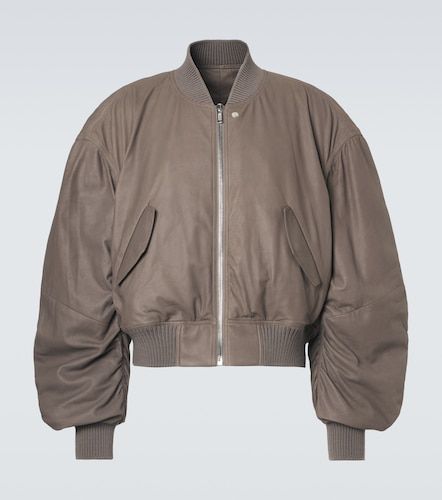Secchia Flight leather bomber jacket - Rick Owens - Modalova