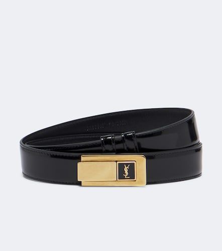 Cinturón Cassandre de charol - Saint Laurent - Modalova
