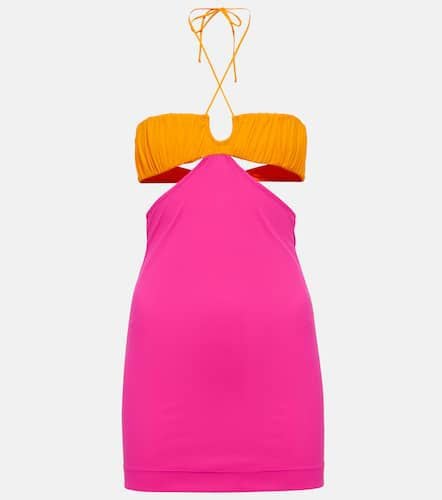 Cutout cotton minidress - Nensi Dojaka - Modalova