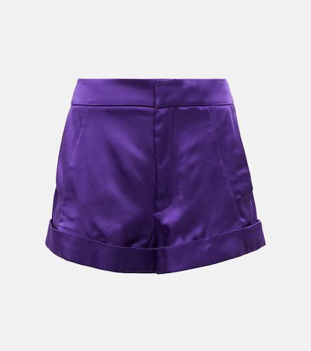 Tom Ford Shorts in raso - Tom Ford - Modalova