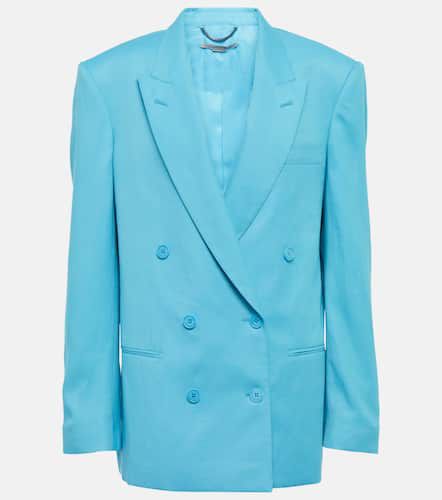 Double-breasted twill blazer - Stella McCartney - Modalova