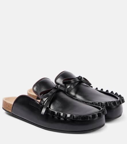 Mocasines de piel con volantes - JW Anderson - Modalova