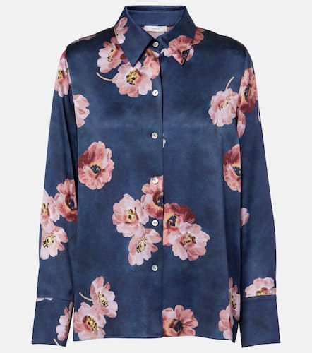 Vince Camisa de seda floral - Vince - Modalova