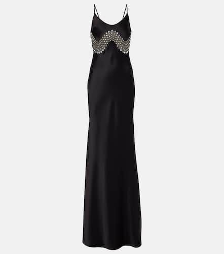 David Koma Embellished satin gown - David Koma - Modalova