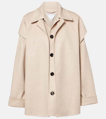 Wool and cashmere car coat - Bottega Veneta - Modalova