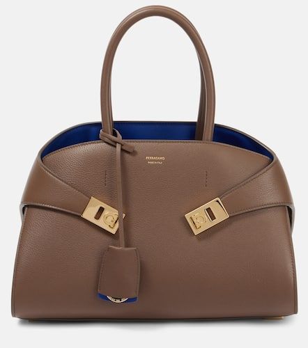 Ferragamo Bolso Hug Medium de piel - Ferragamo - Modalova