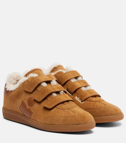 Beth shearling-lined suede sneakers - Isabel Marant - Modalova
