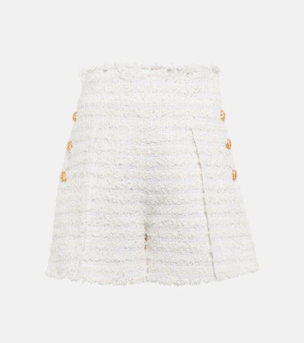 Balmain High-rise tweed shorts - Balmain - Modalova