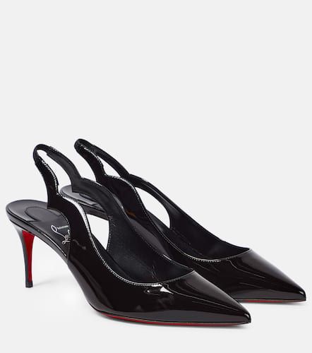 Salones destalonados Hot Chick Sling de charol - Christian Louboutin - Modalova