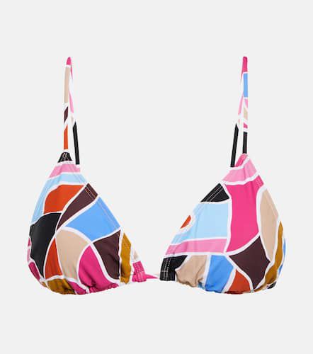 Le Reve printed bikini top - Rebecca Vallance - Modalova