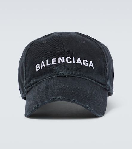 Cappello da baseball in cotone con logo - Balenciaga - Modalova