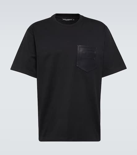 Camiseta oversized de jersey de algodón - Dolce&Gabbana - Modalova