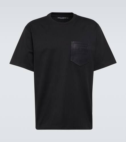T-shirt oversize in jersey di cotone - Dolce&Gabbana - Modalova
