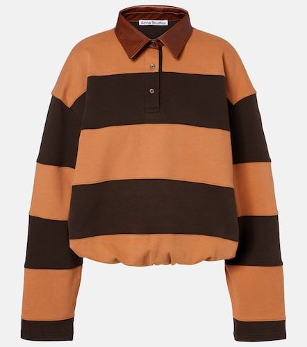 Polo Folio de algodón a rayas - Acne Studios - Modalova
