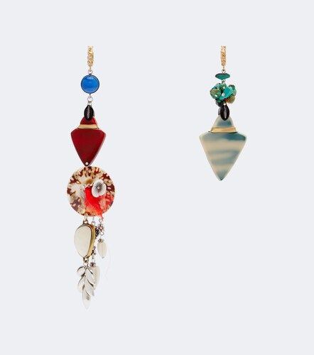Anna asymmetric drop earrings - Isabel Marant - Modalova
