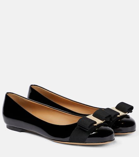 Varina patent leather ballet flats - Ferragamo - Modalova